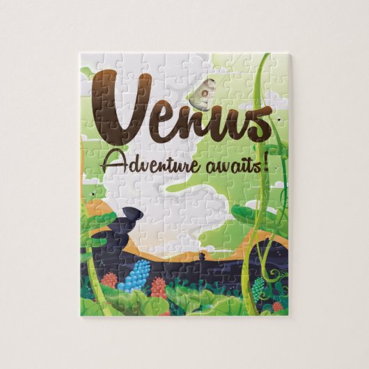 Venus Adventure Awaits, reisposter Legpuzzel (Verticaal)