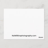 Venus and the Moon Briefkaart (Achterkant)