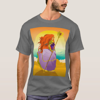 venus aphrodite mythology godin van liefde in de v t-shirt