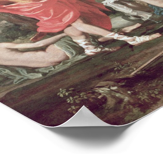 Venus Arming Aeneas, 1639 Poster (Hoek)