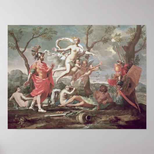 Venus Arming Aeneas, 1639 Poster (Voorkant)
