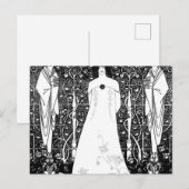 Venus Between Terminal Gods By Aubrey Beardsley Briefkaart (Voorkant / Achterkant)