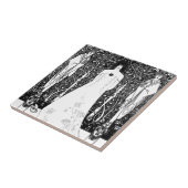 Venus Between Terminal Gods By Aubrey Beardsley Tegeltje (Zijkant)