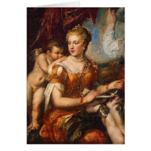 Venus Blindfolding Cupid