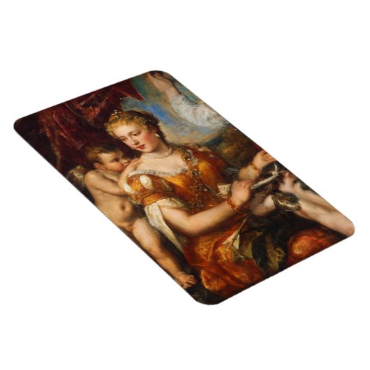 Venus Blindfolding Cupid Photo Magnet Magneet (Rechterzijde)
