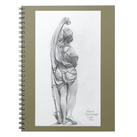 Venus Callipyge Notitieboek (Voorkant)
