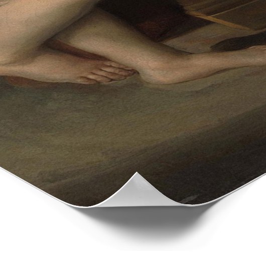 Venus Caressing Cupido Poster (Hoek)