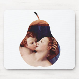 Venus Cupid Folly Time by Bronzino Mousepad Muismat
