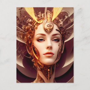 Venus Cyborg 10 Briefkaart