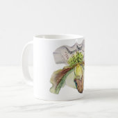 venus (Dame's slipper) Koffiemok (Voorkant links)
