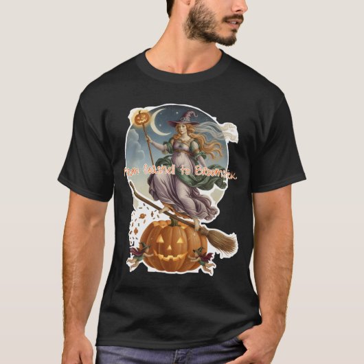 Venus de heks | Van Seashell naar Broomstick Paro T-shirt (Voorkant)
