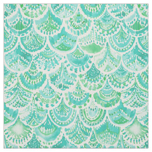 VENUS DE MER Aqua Mermaid Scales Stof