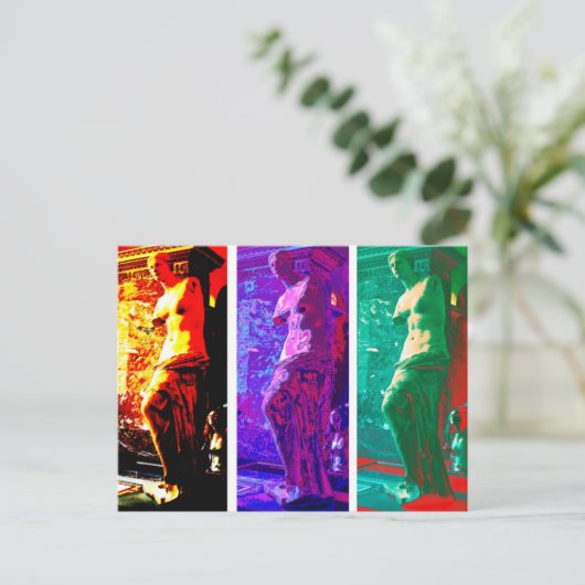 Venus de Milo Briefkaart (Staand voorkant)