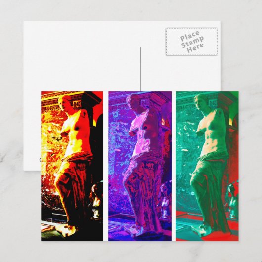 Venus de Milo Briefkaart (Voorkant / Achterkant)