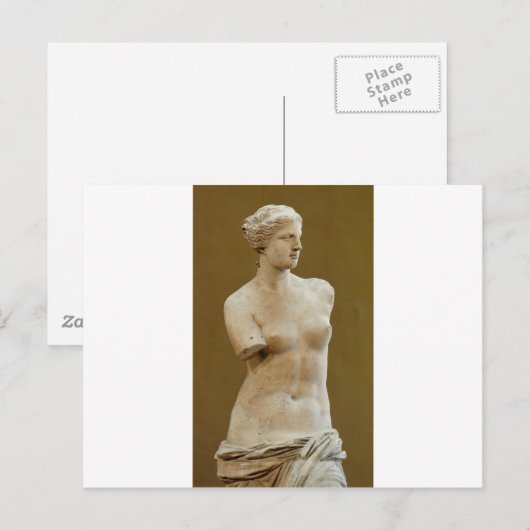 Venus de Milo Briefkaart (Voorkant / Achterkant)