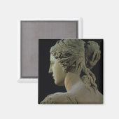 Venus de Milo, details van de achterkant van het h Magneet (Voorkant / Achterkant)