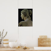Venus de Milo, details van de achterkant van het h Poster (Keuken)