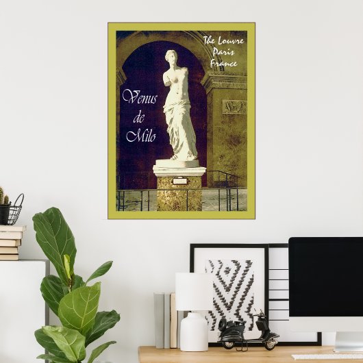 Venus de Milo ~ Het Louvre ~ Paris ~ Poster (Thuiskantoor)