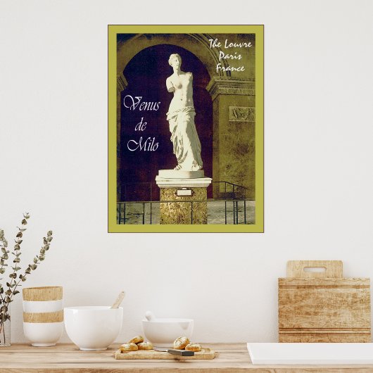 Venus de Milo ~ Het Louvre ~ Paris ~  Poster (Keuken)