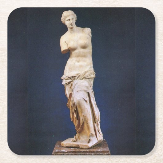 Venus de Milo Kartonnen Onderzetters (Voorkant)