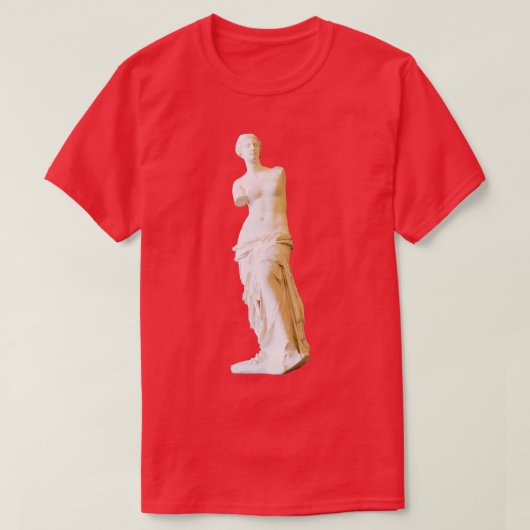 Venus De Milo Statue T-shirt (Design voorkant)