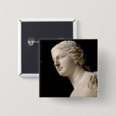 Venus de Milo Vierkante Button 5,1 Cm (Voorkant /achterkant)