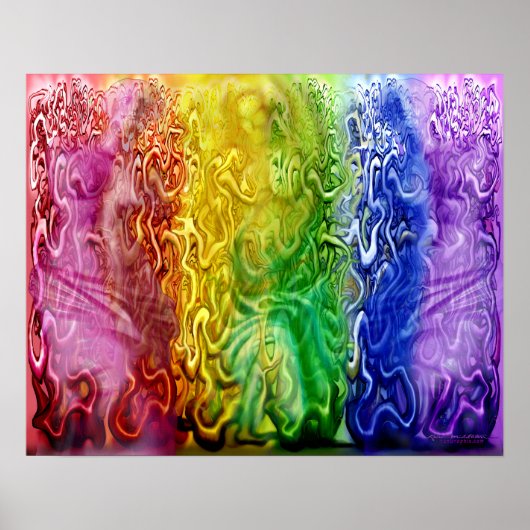 Venus de Rainbow Poster (Voorkant)