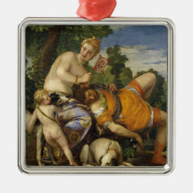 Venus en Adonis (door Paolo Veronese)