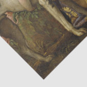 Venus en Adonis (door Paolo Veronese) Tissuepapier (Detail)