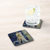 Venus en Adonis (kleurenlitho) Onderzetter (Rechterzijde)