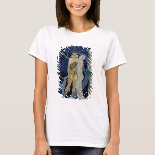 Venus en Adonis (kleurenlitho) T-shirt (Voorkant)