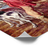 Venus en Adonis van Rubens Peter Paul Poster (Hoek)