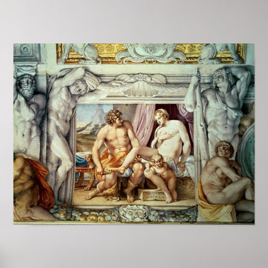 Venus en Anchises Poster (Voorkant)