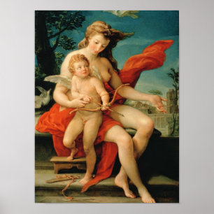 Venus en Cupid, 1785 Poster