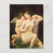 Venus en Cupid Briefkaart (Voorkant)