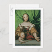 Venus en Cupid, c.1524 (olie op limewood) Briefkaart (Voorkant / Achterkant)