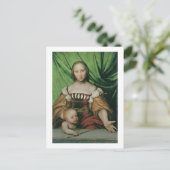 Venus en Cupid, c.1524 (olie op limewood) Briefkaart (Staand voorkant)