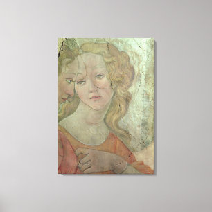 Venus en de drie Graces die cadeaus aan een jou aa Canvas Afdruk