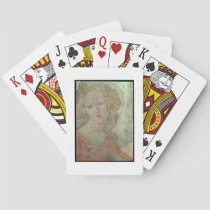 Venus en de drie Gratiën bieden geschenken aan een Pokerkaarten