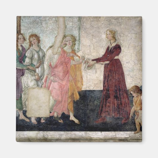 Venus en de Graces Magneet (Voorkant)