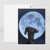 Venus en de Maan Briefkaart (Voorkant / Achterkant)