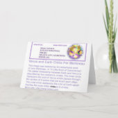 Venus en Earth Orbits per Martineau Kaart (Achterkant)