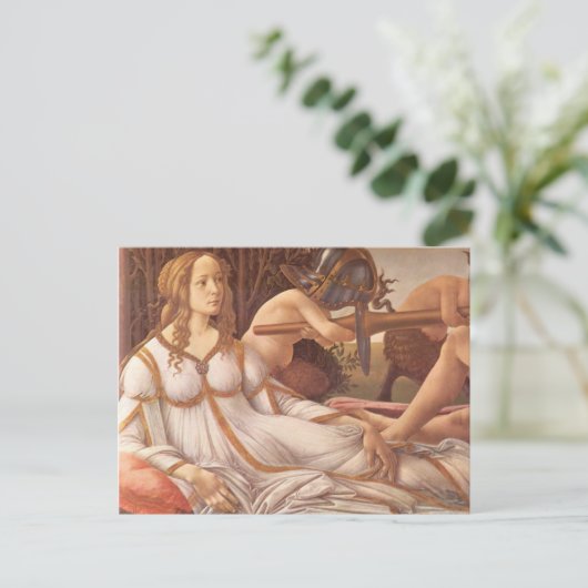 Venus en Mars Briefkaart (Staand voorkant)