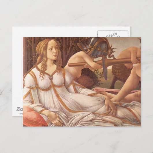 Venus en Mars Briefkaart (Voorkant / Achterkant)