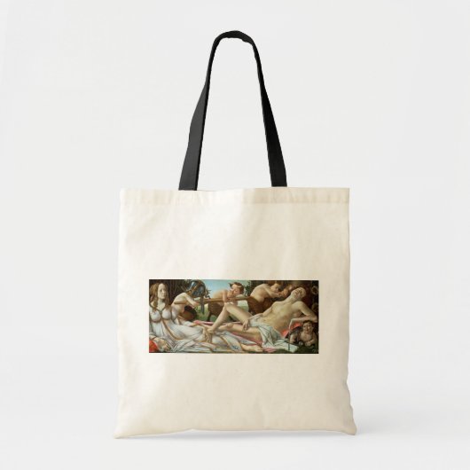 Venus en Mars, c.1485 (tempera en olie) Tote Bag (Voorkant)
