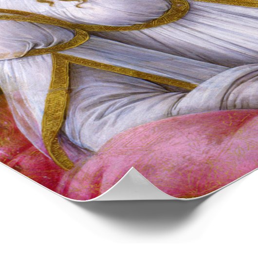 Venus en Mars door Botticelli - Poster (Hoek)