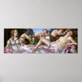 Venus en Mars door Botticelli - Poster (Voorkant)