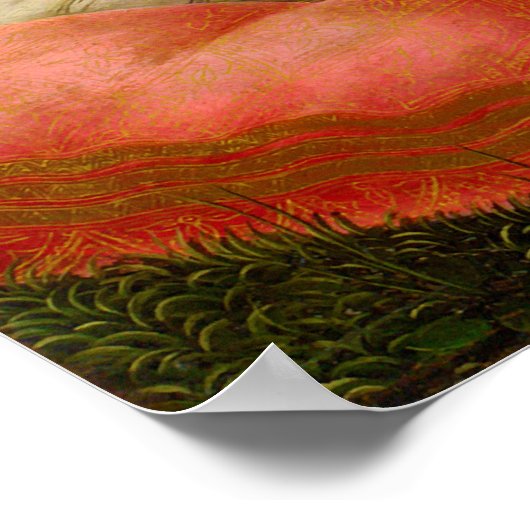 Venus en Mars door Sandro Botticelli (1483) Poster (Hoek)