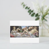 Venus en Mars door Sandro Botticelli Briefkaart (Staand voorkant)