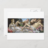 Venus en Mars door Sandro Botticelli Briefkaart (Voorkant / Achterkant)